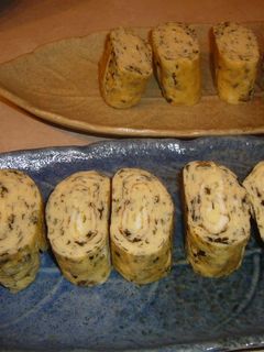 海苔の佃煮の卵焼き-レシピのメイン写真