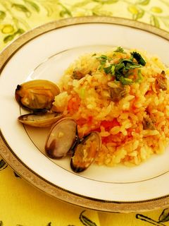 シシリアンルージュとあさりの炊き込みご飯-レシピのメイン写真