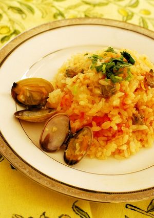 シシリアンルージュとあさりの炊き込みご飯-レシピのメイン写真