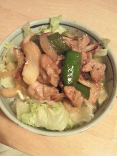 おいしい~!!豚の生姜焼き丼!-レシピのメイン写真