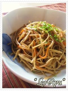 ご飯がススム♪きんぴらごぼう-レシピのメイン写真
