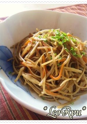 ご飯がススム♪きんぴらごぼう-レシピのメイン写真