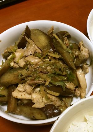 我んとこの、なす鶏炒め-レシピのメイン写真