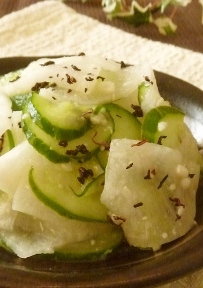 野菜消費♪塩麹とゆかりの浅漬け-レシピのメイン写真
