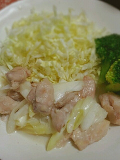 鶏とネギの塩麹蒸し焼き-レシピのメイン写真