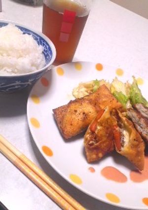 簡単☆チーズカレー春巻き-レシピのメイン写真