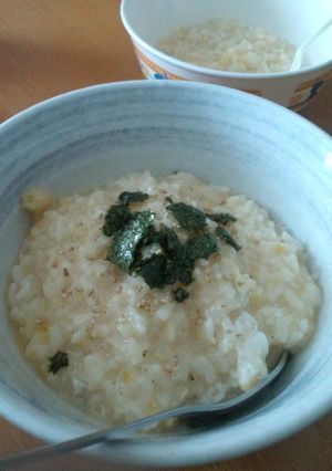 離乳食にも♪生姜たっぷり卵雑炊-レシピのメイン写真