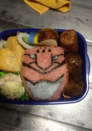キャラ弁 ゴーバスター-レシピのメイン写真