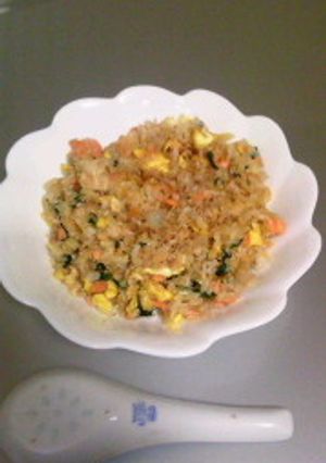 鮭のこがし醤油炒飯-レシピのメイン写真