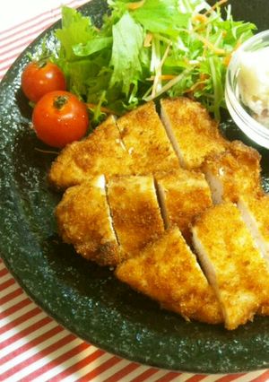 ★衣も簡単♪むね肉DE柔らかチキンカツ-レシピのメイン写真