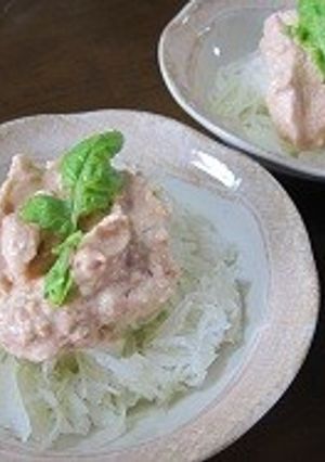 キムチクリームの大根サラダ-レシピのメイン写真