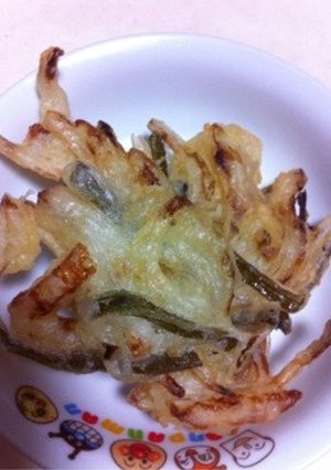 かまぼこと 茎わかめの天ぷら-レシピのメイン写真