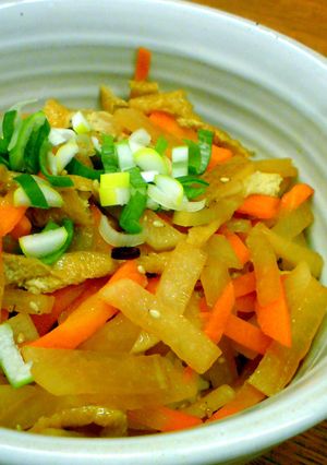 大根が主役！きんぴら大根丼-レシピのメイン写真