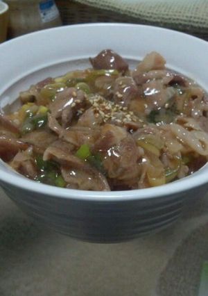 簡単美味＊すき焼き風丼ぶり-レシピのメイン写真