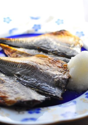 ルクエ２分でアジの味りん干し焼き-レシピのメイン写真