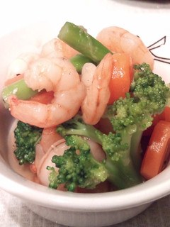 小海老と野菜のポン酢和え-レシピのメイン写真