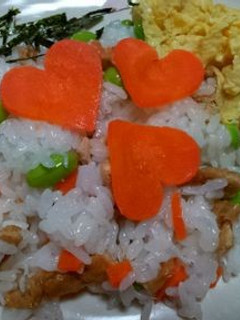 枝豆としらすの、ちらし寿司-レシピのメイン写真