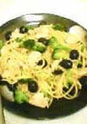 ブロッコリーとオリーブのパスタ-レシピのメイン写真