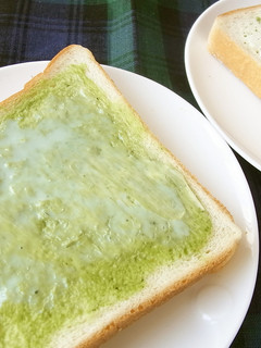 ほろ苦♡抹茶ミルクトースト-レシピのメイン写真