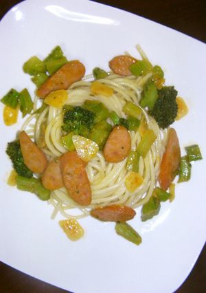 春❀ブロッコリーのカレー風味パスタ-レシピのメイン写真