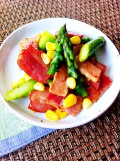 バター風味♪アスパラベーコン-レシピのメイン写真