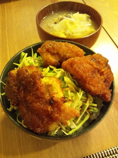 ★簡単揚げないソースチキンカツ丼★-レシピのメイン写真