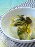 簡単一品★白菜のシンプルローリエ煮