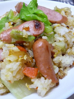 レタスチャーハン-レシピのメイン写真