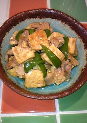 ふんわり豆腐　すきやき風炒め-レシピのメイン写真