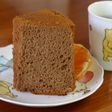 米粉チョコレートシフォンケーキ