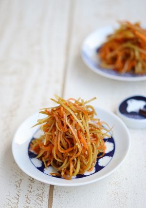 だしが効いてるきんぴらごぼう【作りおき】-レシピのメイン写真