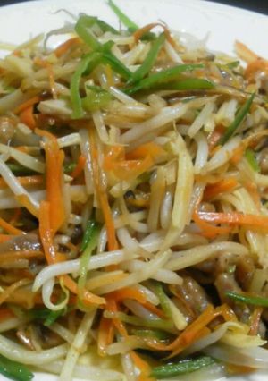なぜ？不思議に美味しい五目野菜炒め-レシピのメイン写真