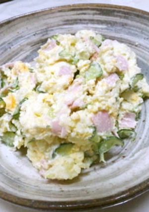 レンジでチンするだけ★簡単ポテトサラダ♪-レシピのメイン写真