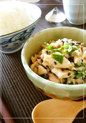 鮭×塩麹×塩昆布　わさび風味のご飯の友-レシピのメイン写真
