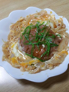 残ったコロッケの卵とじ☆-レシピのメイン写真