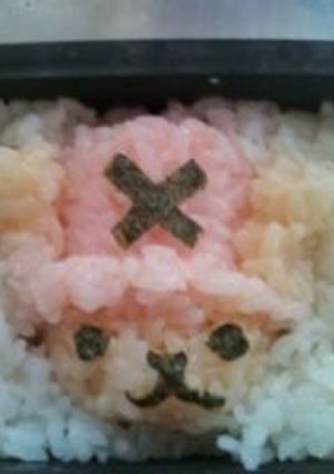 簡単！ワンピースのチョッパーキャラ弁-レシピのメイン写真