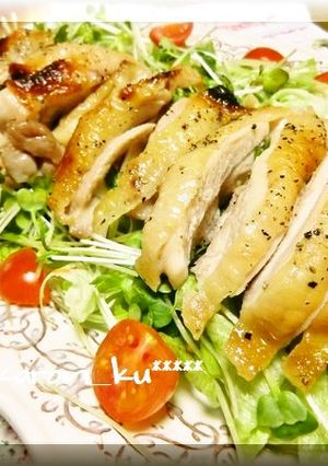 塩麹で簡単！鶏もも肉のグリルチキン☆-レシピのメイン写真