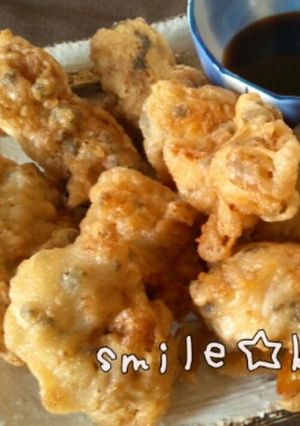 味海苔いれて★鶏肉のサクサク揚げ-レシピのメイン写真