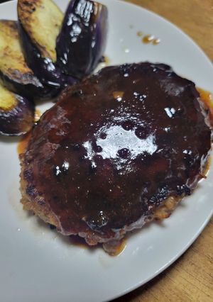 ハンバーグ-レシピのメイン写真