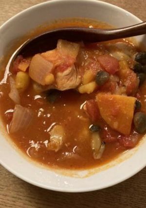 鶏もも肉のトマト煮【ホットクック】-レシピのメイン写真