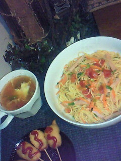 トマト中華パスタ.・゜-レシピのメイン写真