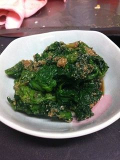 甘めのほうれん草の胡麻和え-レシピのメイン写真