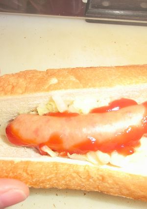 食パンでもできる簡単ホットドッグ♪-レシピのメイン写真