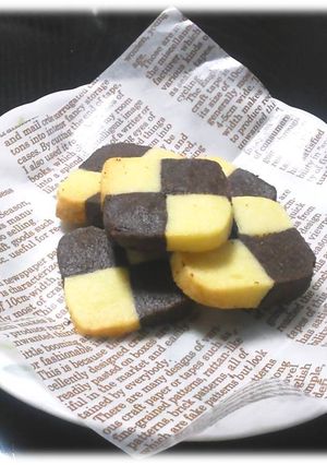 アイスボックスクッキー　＊市松模様＊-レシピのメイン写真