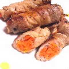 รูปของ 彩り☆人参の肉巻き