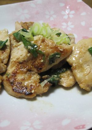 うま味たっぷり☆鶏胸肉の塩麹焼き-レシピのメイン写真