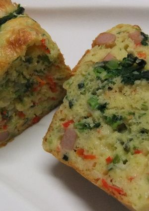 塩麹de菜の花ケーク・サレ-レシピのメイン写真