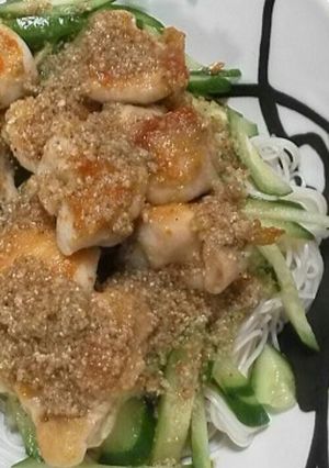 めんつゆで簡単!ジャージャー麺☆【素麺】-レシピのメイン写真