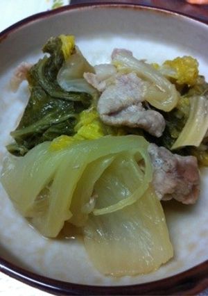 白菜と豚肉の簡単炊き-レシピのメイン写真