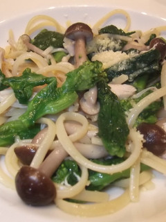 菜の花たっぷり♡春パスタ-レシピのメイン写真